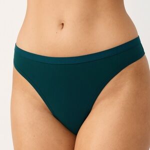 Victoria’s Secret Cotton Bikini Panty Mini Green Large